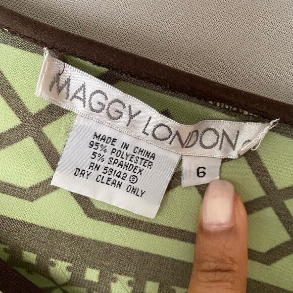 Maggy London sz 6 boho‎ mini dress - Picture 5 of 7